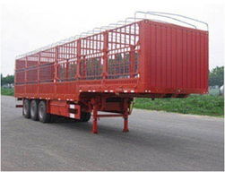 倉柵式半掛運(yùn)輸車 倉柵式半掛運(yùn)輸車價(jià)格 倉柵式運(yùn)輸車廠家