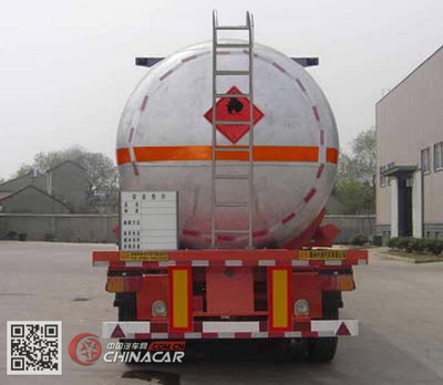 XYZ9401GRYL興揚牌易燃液體罐式運輸半掛車圖片|中國汽車網